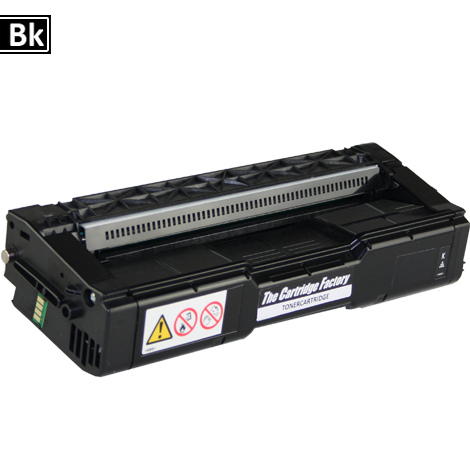 Huismerk toner - Ricoh (Cartridge) 407383 compatibel, zwart