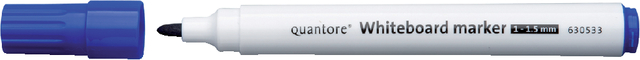 Whiteboardmarker Quantore rond 1-1.5mm blauw