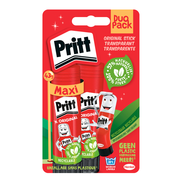 Lijmstift Pritt Stick Original 43gr blister