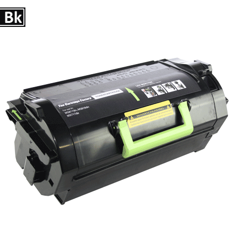 Huismerk toner - Lexmark 58D2H00 compatibel, zwart