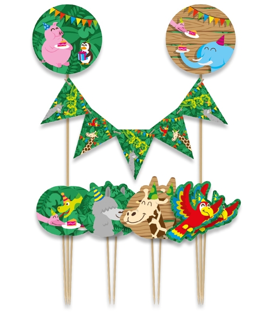 Cake decorations Jungle