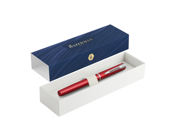 Vulpen Waterman Allure red  lacquer CT fijn