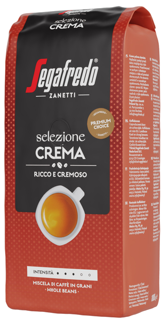 Koffie Segafredo Selezione Crema bonen 1000 gram