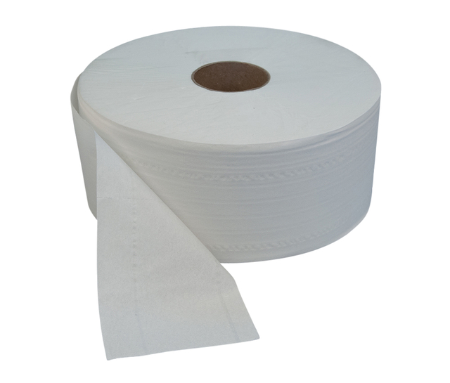 Toiletpapier Katrin Gigant S jumbo klein 2-laags 150m wit 2504