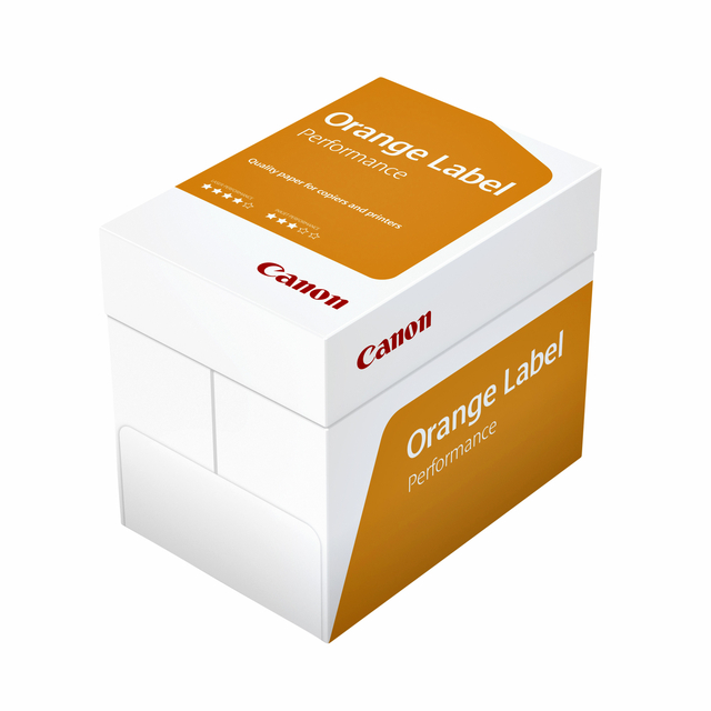 Kopieerpapier Canon Orange Label Performance A4 80gr wit 500 vel