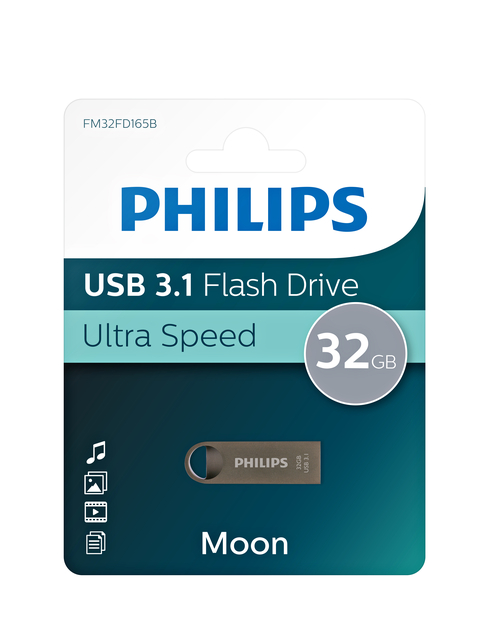 USB-stick 3.1 Philips Moon Space Grey 32GB