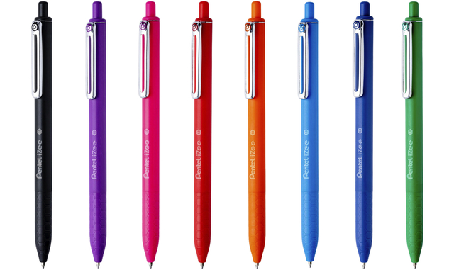 Balpen Pentel BX470 iZee medium groen