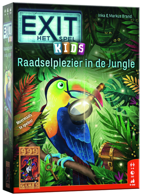 Spel EXIT Kids Raadselplezier in de jungle