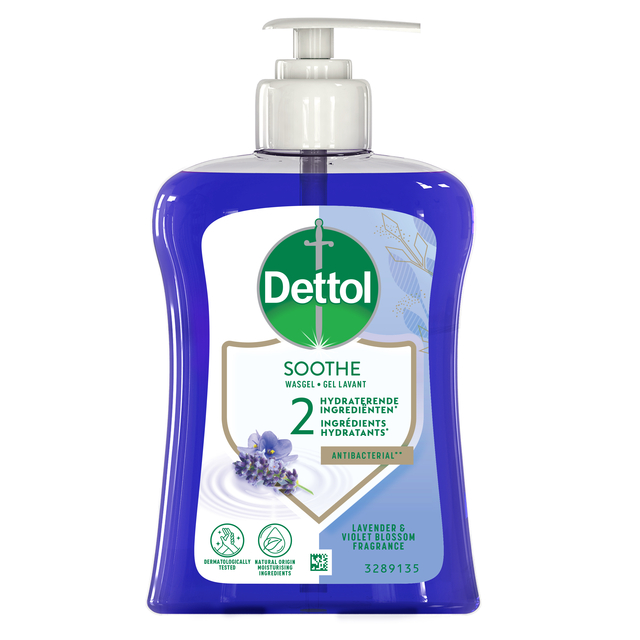 Handzeep Dettol Relaxing Lavendel antibacterieël 250ml