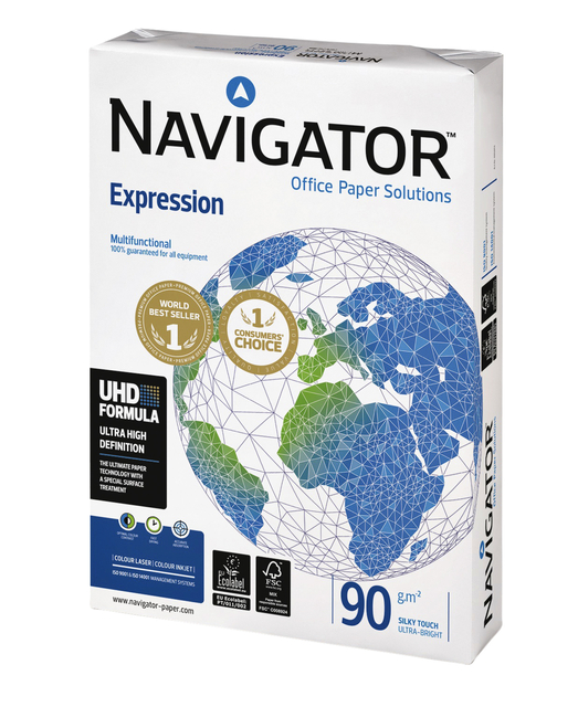 Kopieerpapier Navigator Expression A3 90gr wit 500 vel