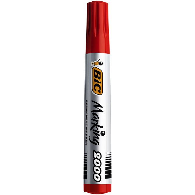 Viltstift Bic 2000 ecolutions rond large rood