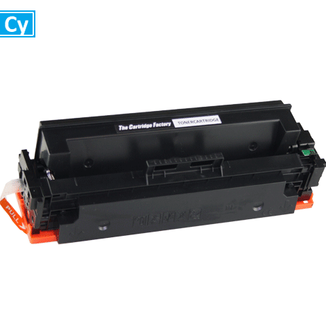 Huismerk Toner - HP 410X (CF411X) compatibel, cyaan