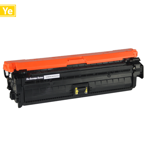 Huismerk Toner - HP 307A (CE742A) compatibel, geel