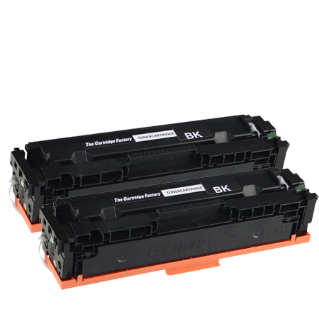 Huismerk Toners - 2x HP 201X (CF400X) compatibel, zwart