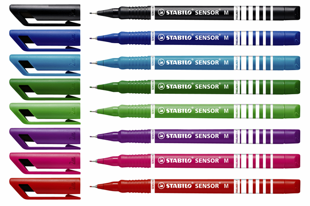 Fineliner STABILO Sensor 187/51 medium turquoise