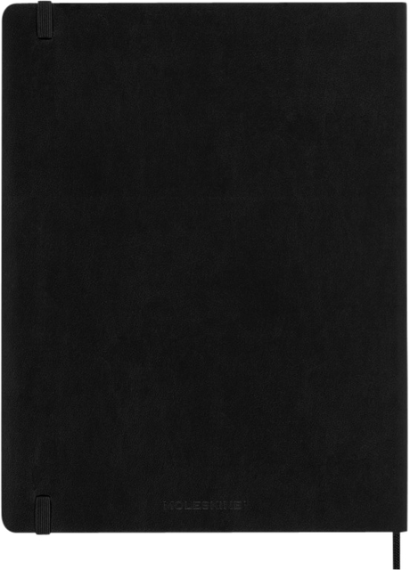 Agenda 2024/2025 Moleskine 18M Planner Weekly 7dagen/1pagina extra large sc black