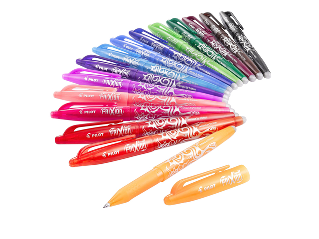 Rollerpen PILOT friXion medium assorti blister à 3 stuks