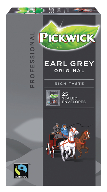 Thee Pickwick Fair Trade earl grey 25x2gr