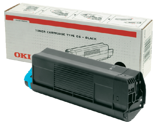 Toner Oki 44574702 zwart