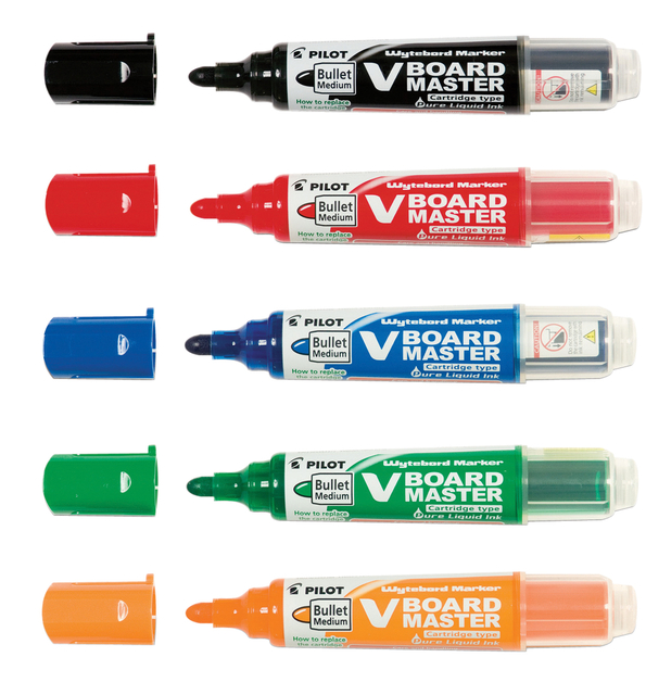 Whiteboardmarker PILOT Begreen rond medium rood