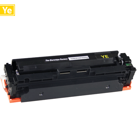 Huismerk Toner - HP 410A (CF412A) compatibel, geel