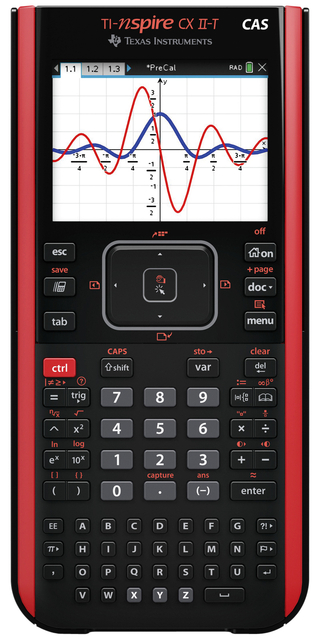 Rekenmachine TI Nspire CX II-T CAS