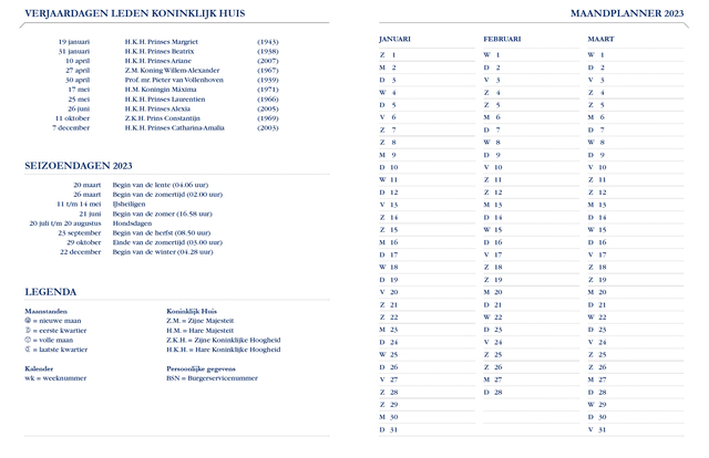 Agenda 2025 Ryam Weekplan limited edition 7dagen/2pagina's assorti