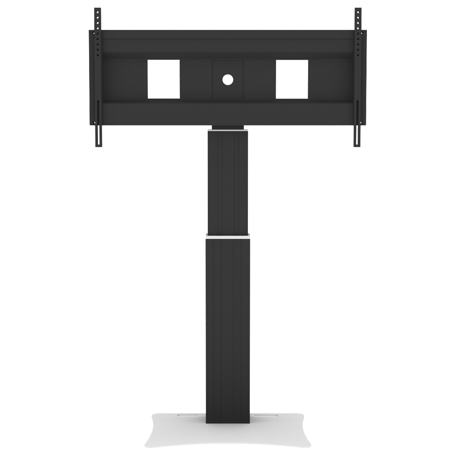 Elektrisch in hoogte verstelbare XL monitorstandaard, 50 cm slag