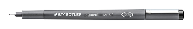 Fineliner Staedtler Pigment 308 zwart 0.1mm