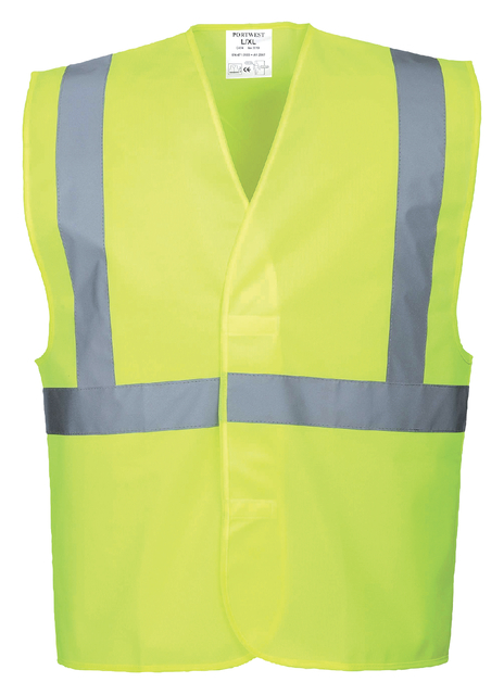 Veiligheidsvest Portwest C472 fluor geel L / XL