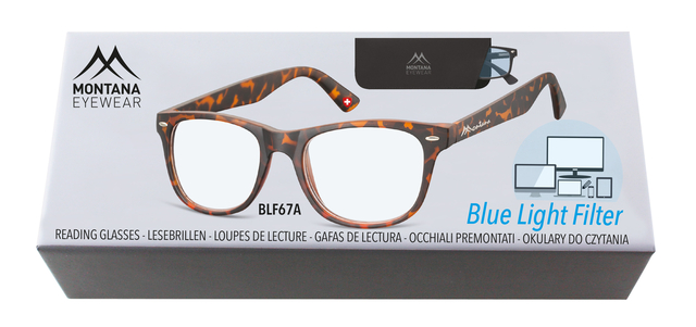 Leesbril Montana +1.50 dpt blue light filter turtle