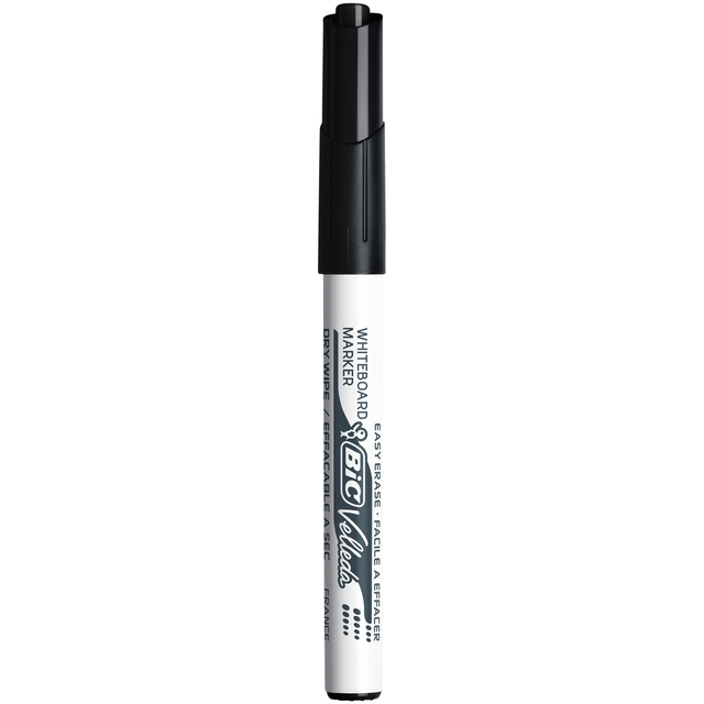 Whiteboardmarker Bic Velleda 1741 rond medium zwart