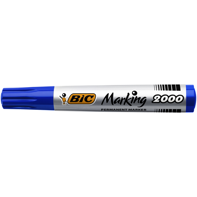 Viltstift Bic 2000 ecolutions rond large blauw