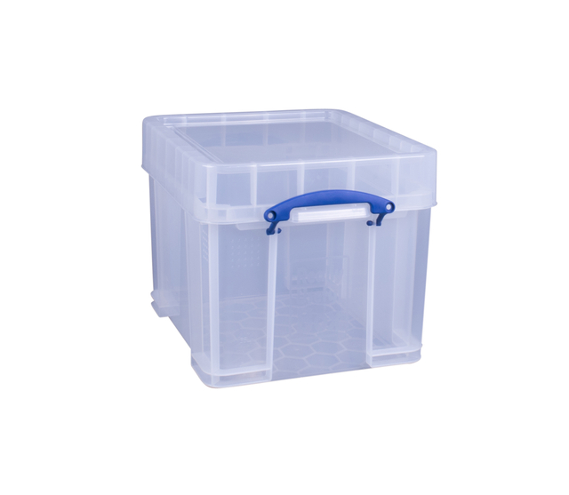 Opbergbox Really Useful 35 liter 480x390x345mm transparant wit