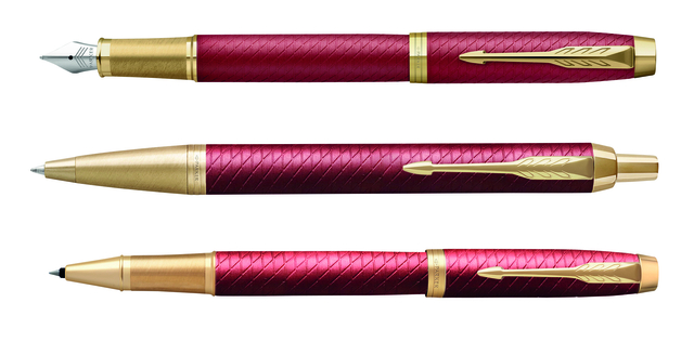 Vulpen Parker IM Premium deep red GT fijn