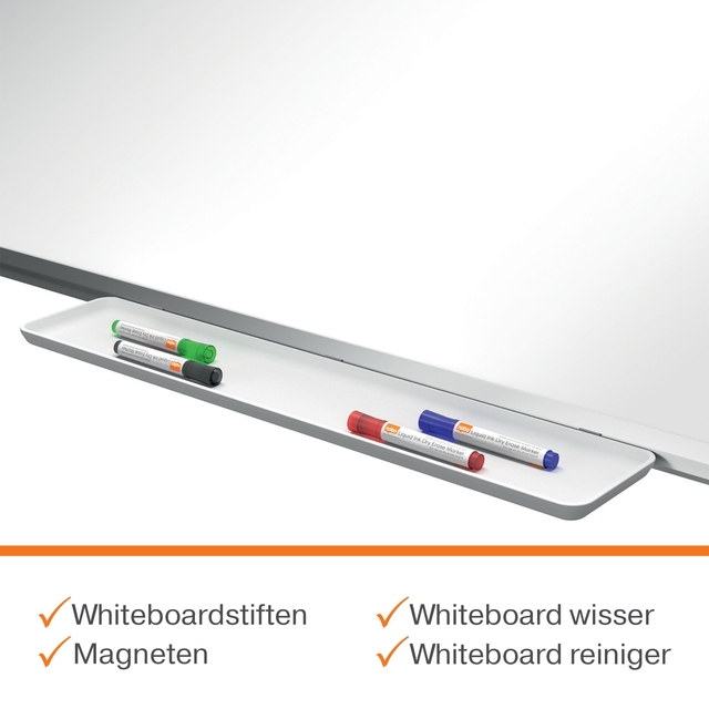 Whiteboard Nobo premium plus 900x600 staal