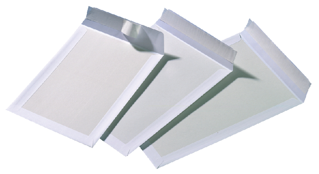 Envelop Quantore bordrug EA4 220x312mm zelfklevend wit 100 stuks