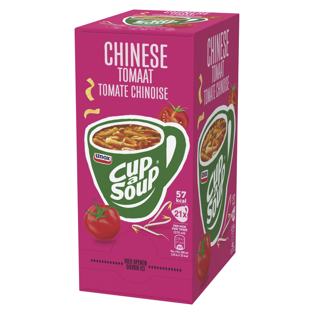 Cup-a-Soup Unox Chinese tomaten 21x175ml