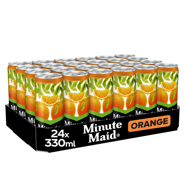 Frisdrank Minute Maid orange blik 330ml