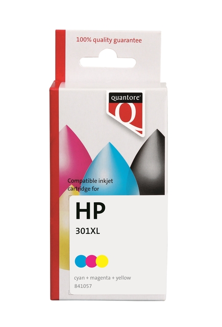 Inktcartridge Quantore alternatief tbv HP CH564EE 301XL kleur