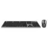 ACT Draadloze set met toetsenbord en muis, USB-C/USB-A ontvanger (Qwerty/US layout)