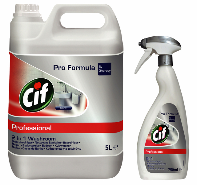 Sanitairreiniger Cif Professional 2-in-1 5 liter