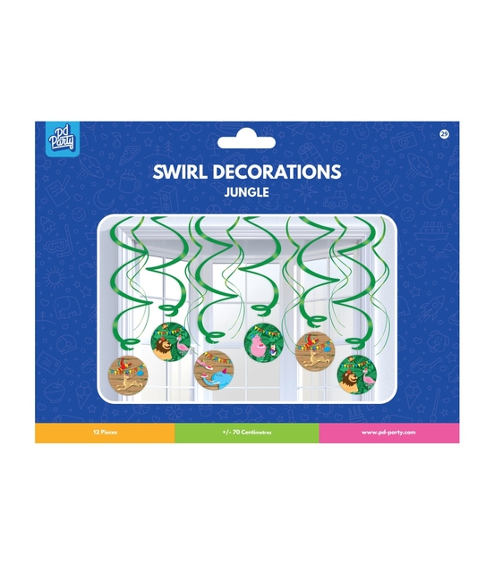 Swirl decorations Jungle