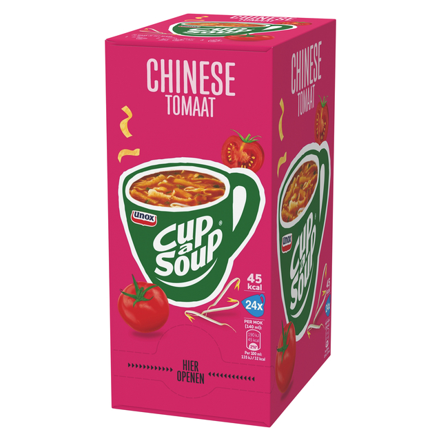 Cup-a-Soup Unox Chinese tomaat 24x140ml