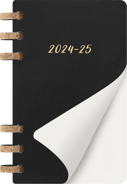 Agenda 2024/2025 Moleskine 12M Academic planner 7dagen/2pagina's large sc black