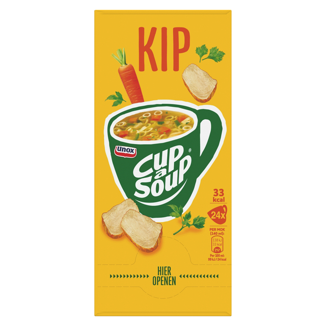 Cup-a-Soup Unox kip 24x140ml