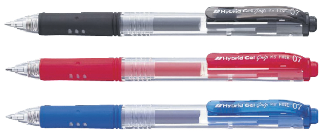 Gelschrijver Pentel K157 medium rood