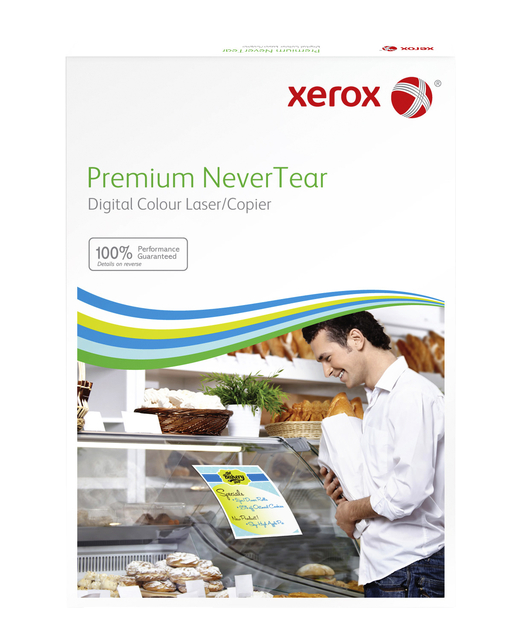 Nevertear Xerox Premium A4 polyester 120micron wit 100 vel