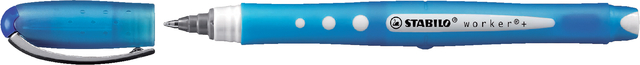 Rollerpen STABILO worker colorful 2019/41 medium blauw