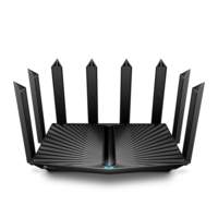 TP-Link Archer AX90 draadloze router Multi-Gigabit Ethernet Tri-band (2.4 GHz / 5 GHz / 5 GHz) Zwart